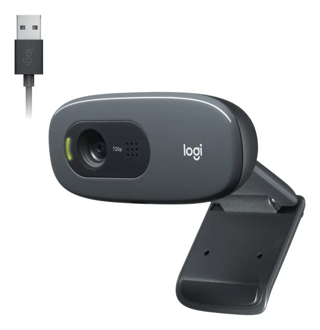 Webcam HD Logitech C270 com Microfone Embutido HD - imagem 1