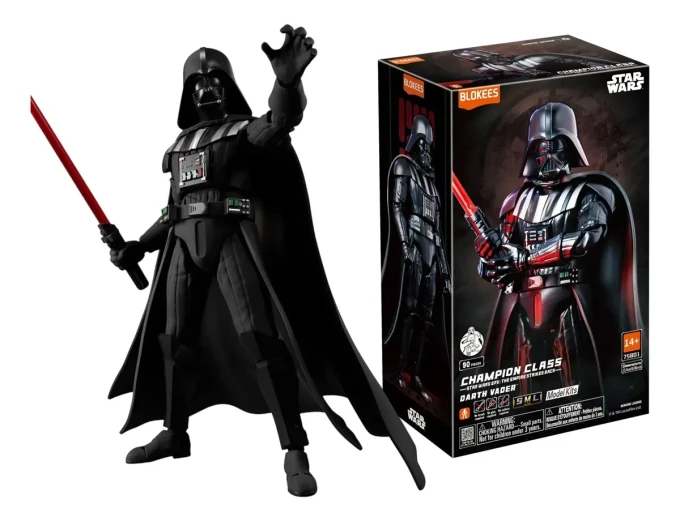 Action Figure Darth Vader Sith Star Wars Império Model Kit - imagem 6