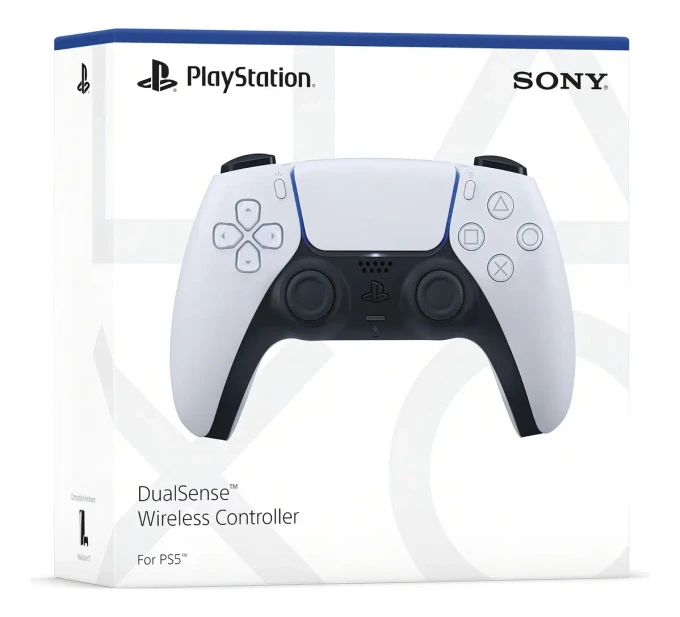 Controle Joystick Sem Fio Sony Playstation Dualsense Branco - imagem 6