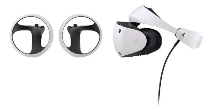 PlayStation VR 2 PS5 headset de realidade virtual branco - imagem 4