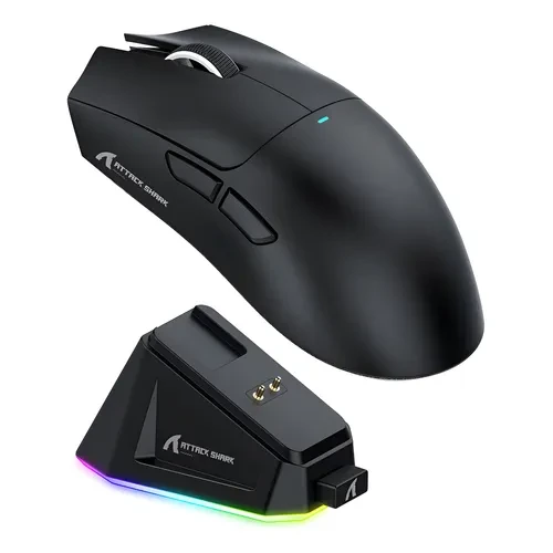 Mouse Gamer Attack Shark X11 Branco 22000