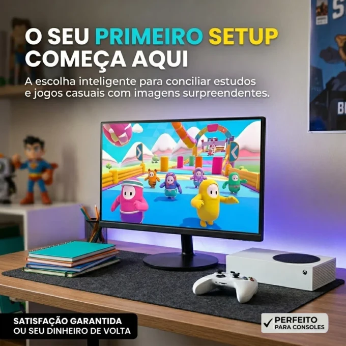Monitor Mrpc 21,5 Full Hd Gamer Hdmi Vga Widescreen - imagem 5