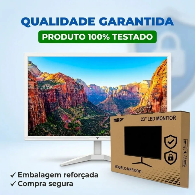 Monitor 23 Polegadas Led Hdmi Vga 1920 X 1080 Segunda Tela - imagem 9