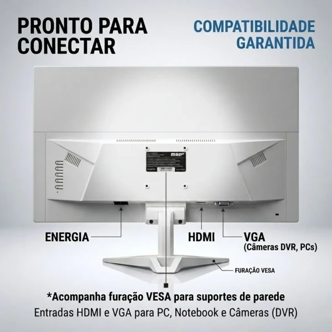 Monitor 23 Polegadas Led Hdmi Vga 1920 X 1080 Segunda Tela - imagem 2