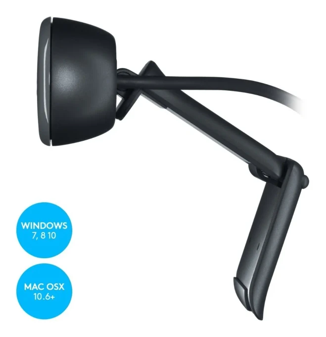 Webcam HD Logitech C270 com Microfone Embutido HD - imagem 6