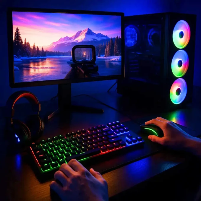 Pc Gamer Completo I7 3.4ghz 16gb Ssd 480gb 500w Monitor 19" - imagem 7