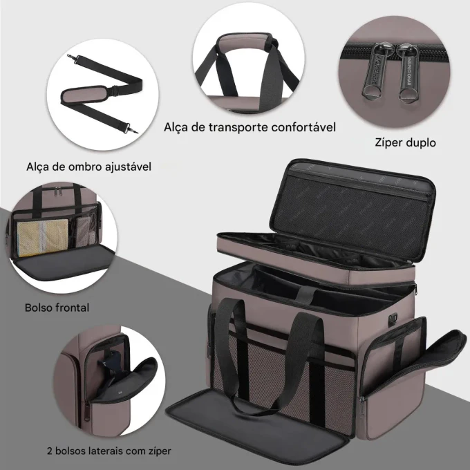 Bolsa De Transporte Para Ps5 E Ps5 Pro, Grande - imagem 6