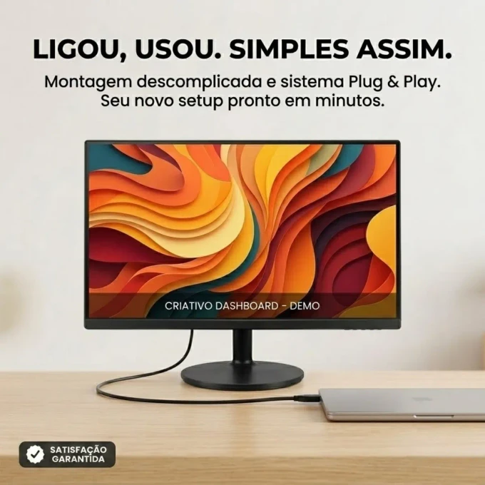 Monitor Mrpc 21,5 Full Hd Gamer Hdmi Vga Widescreen - imagem 8