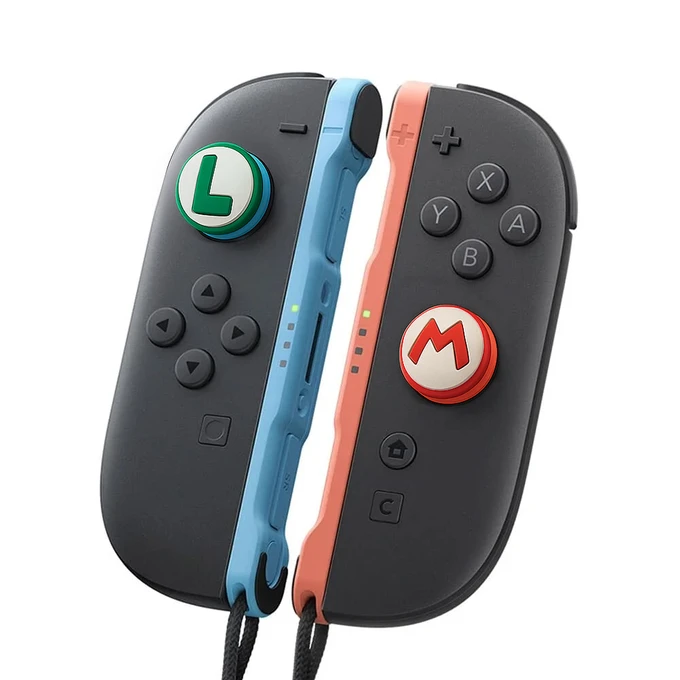 Kit 4 Grips Thumbstick Mario Switch 2 - imagem 5