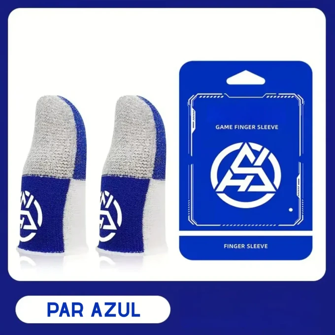 1 Par Luvinha De Dedo Gamer Ahero Fibra De Prata Anti-suor - imagem 3