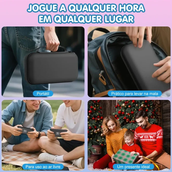 Kit 32 Pcs Bolsa Estojo Acessórios Para Nintendo Switch 2 - imagem 9