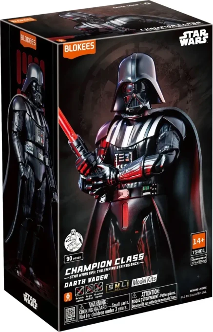 Action Figure Darth Vader Sith Star Wars Império Model Kit - imagem 5